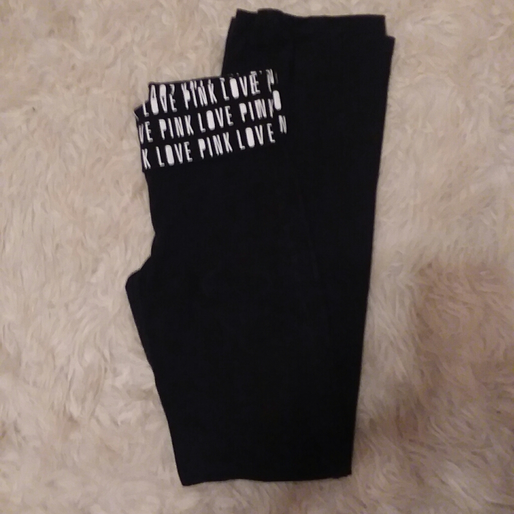 VS PINK YOGA PANTS S
